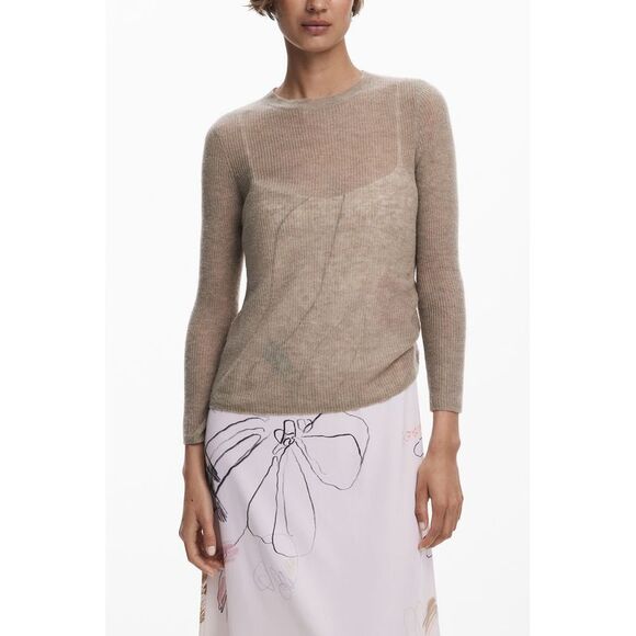 Desigual White Polyester Women Women´s Dress